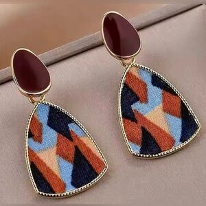 Colorful Abstract Earrings